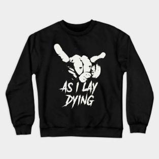 as i horn sign Crewneck Sweatshirt